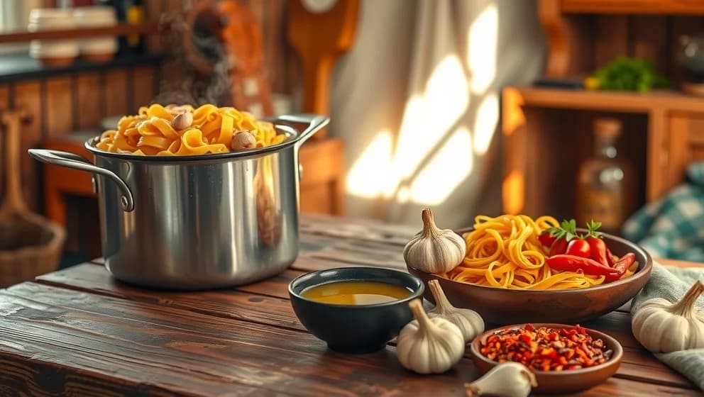 Aglio e olio recept enkelt gjord hemma