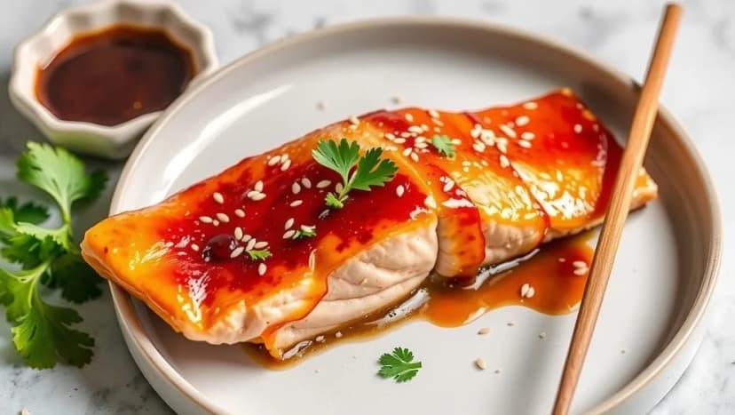 Asiatisk lax i ugn blir saftig och smakrik