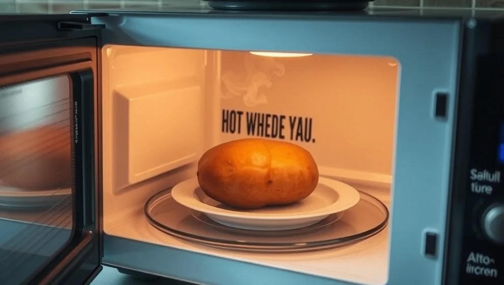 Så bakar du potatis i micro på några minuter