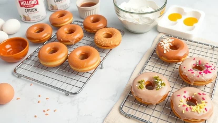 Donuts recept utan fritering hemma