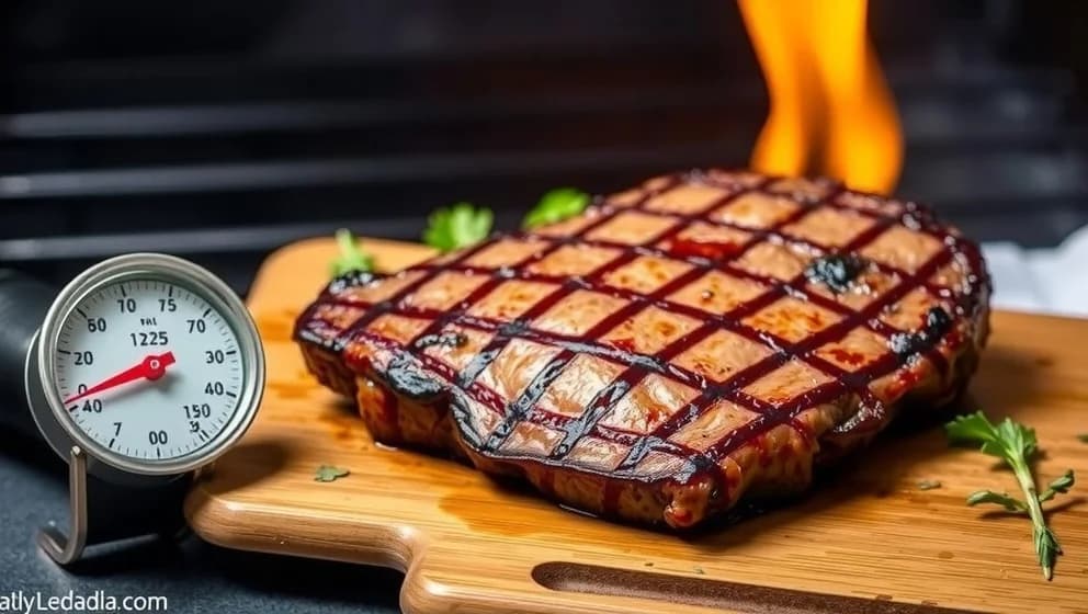 Entrecôte i ugn 125 grader tid