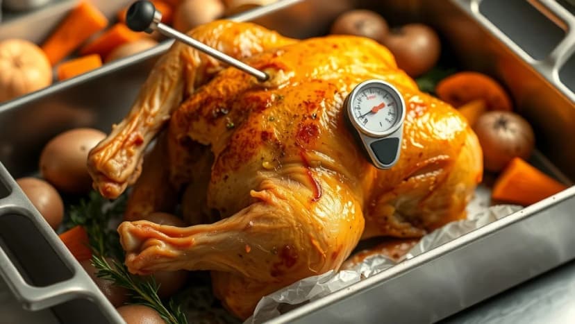 Hel kyckling i ugn steg för steg