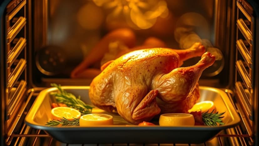 Helgrillad kyckling i ugn steg för steg