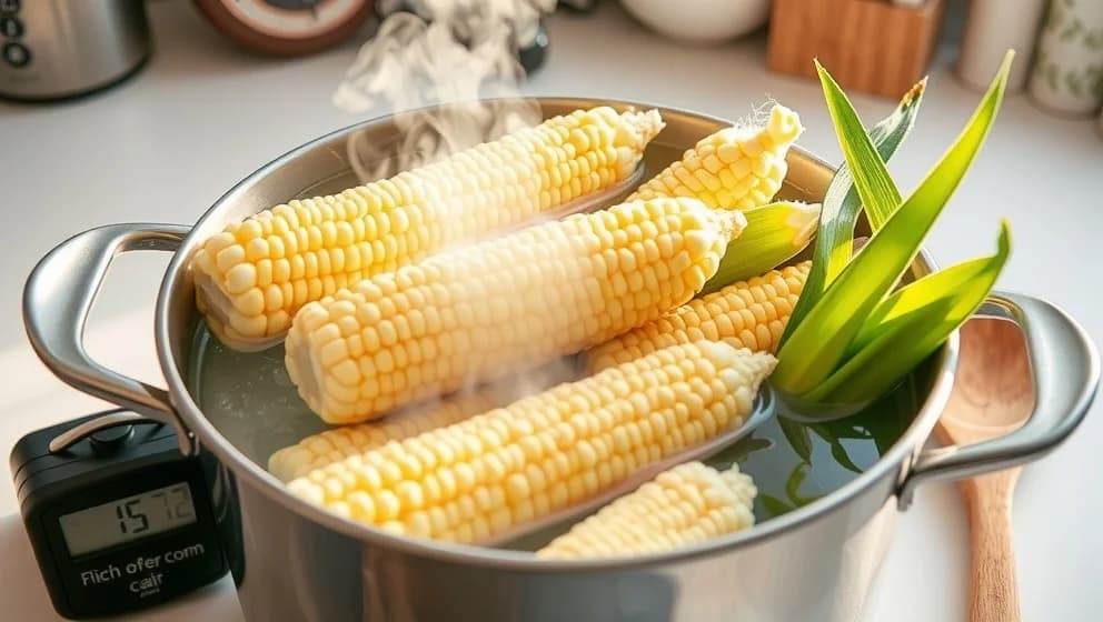 Hur länge ska man koka majskolvar