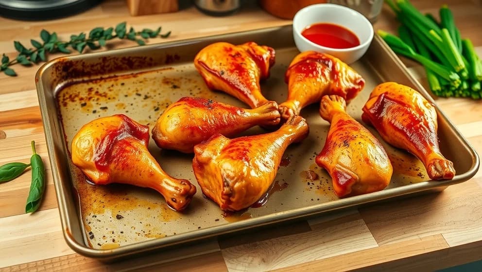 Krispiga kycklingben i ugn på bara 30 minuter