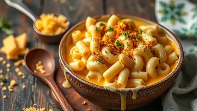 Mac and cheese enligt Myllymäki
