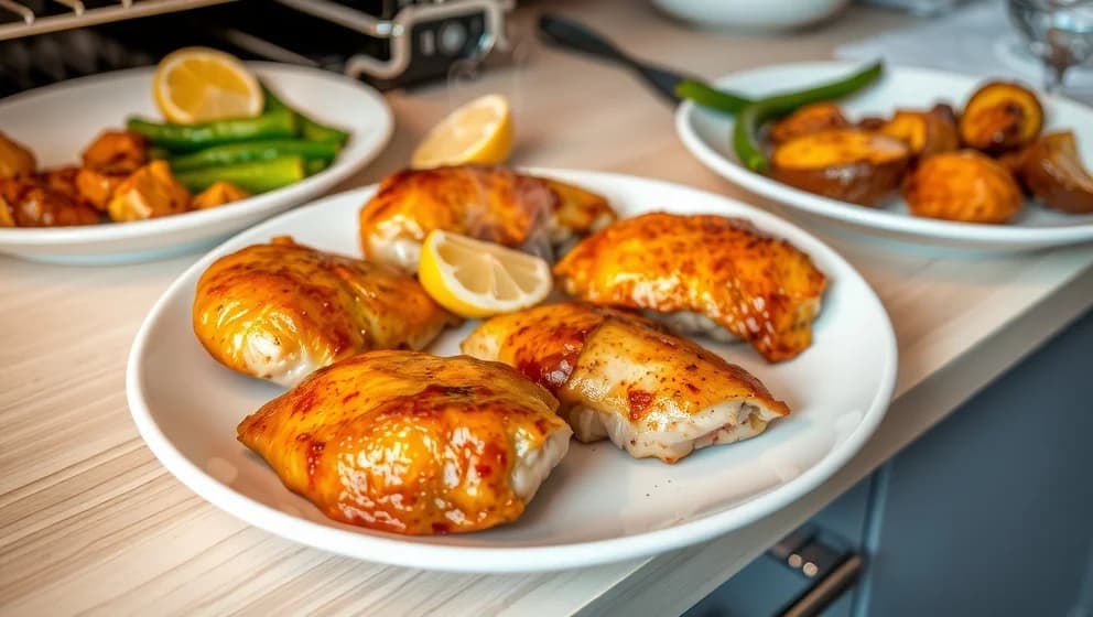 Saftig kycklingfilé i ugn som blir perfekt