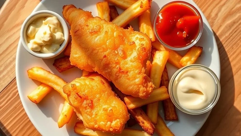 Världens godaste sås till fish and chips