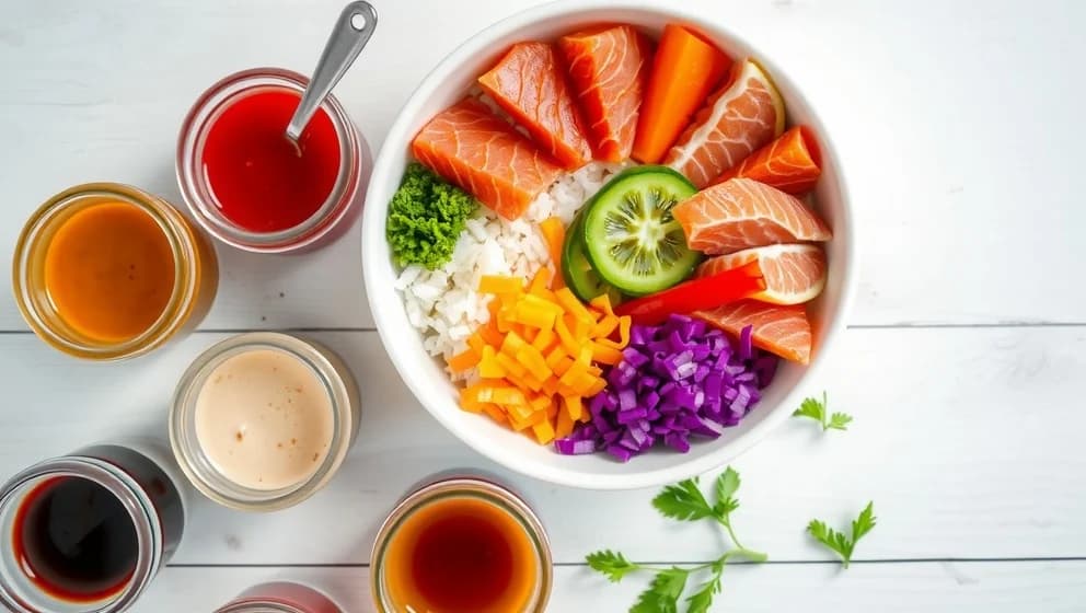 Vilken sås passar bäst till poke bowl