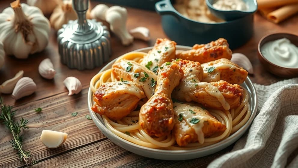 Tareq Taylors klassiska kyckling pasta