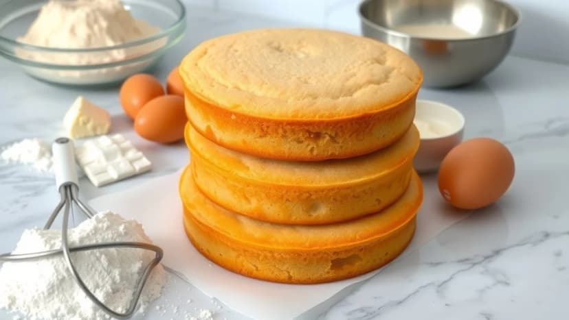 Tårtbotten recept i 3 delar som verkligen fungerar