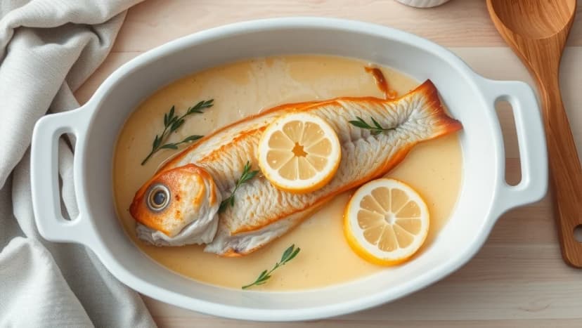 Torsk i ugn med grädde som du älskar