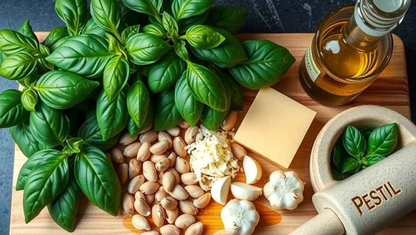 Vad är pesto gjort av egentligen